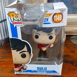 Funko Pop Sulu in Red Attire *box Issue